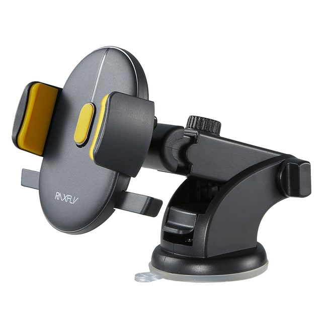 Phone Mount for Car with Telescopic Arm and Suction Cup Base Universal Holder Stand