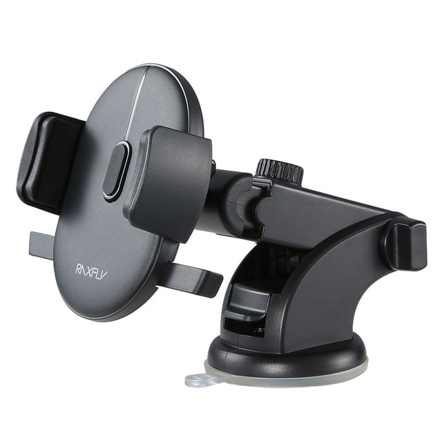 Phone Mount for Car with Telescopic Arm and Suction Cup Base Universal Holder Stand