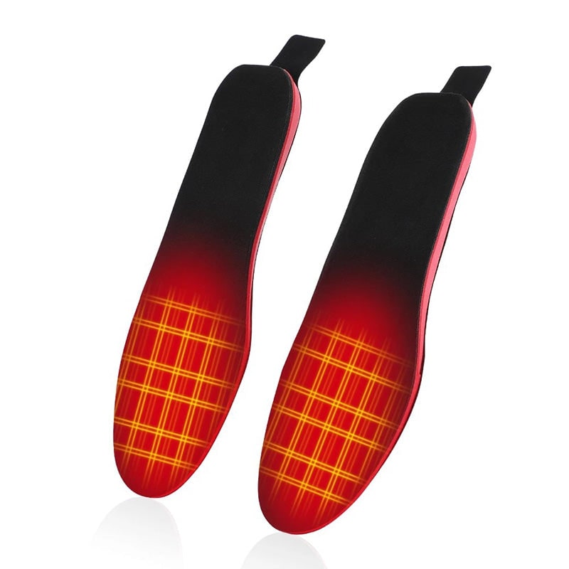 Plantar Fascia High Arch Support Custom Orthotic Heated Insoles with Remote Control