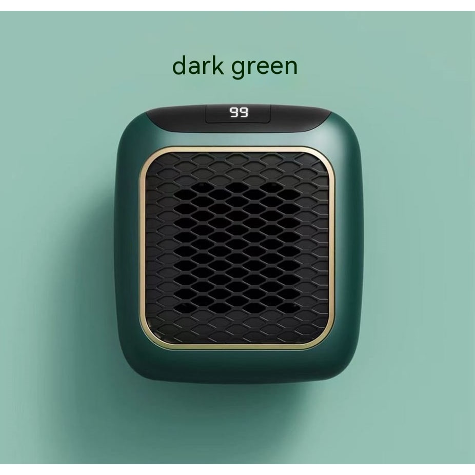 Plug in Space Heater with Digital Display and Honeycomb Grille