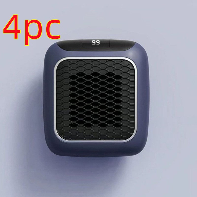 Plug in Space Heater with Digital Display and Honeycomb Grille