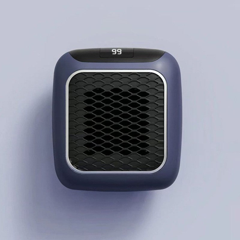 Plug in Space Heater with Digital Display and Honeycomb Grille