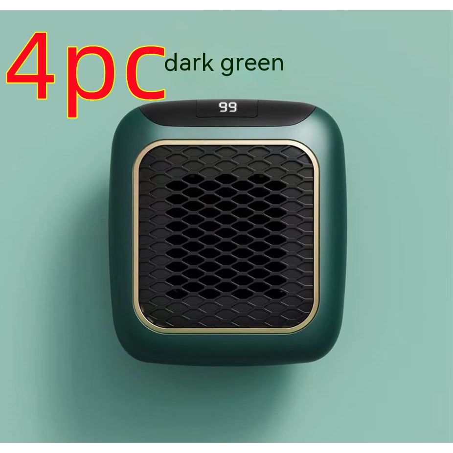 Plug in Space Heater with Digital Display and Honeycomb Grille