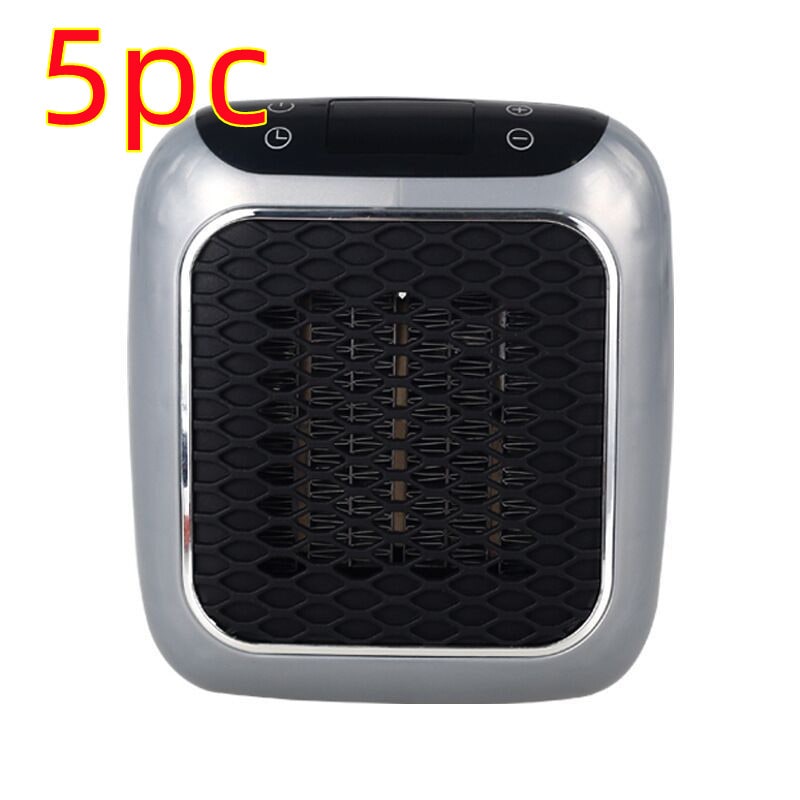 Plug in Space Heater with Digital Display and Honeycomb Grille