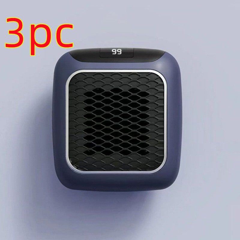 Plug in Space Heater with Digital Display and Honeycomb Grille