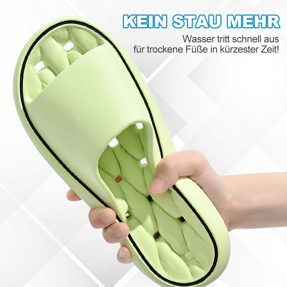 Pool and Shower Slides with Eva Foam Cushioned Sole and Drainage Holes Sandals