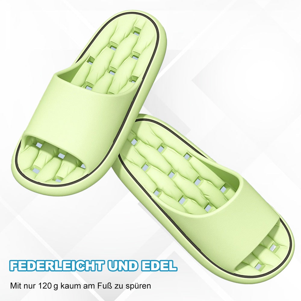 Pool and Shower Slides with Eva Foam Cushioned Sole and Drainage Holes Sandals