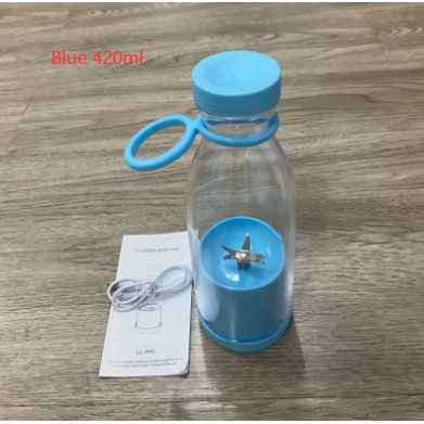 Portable Blender with Powerful Motor Stainless Steel Blades and USB Rechargeable for Smoothies