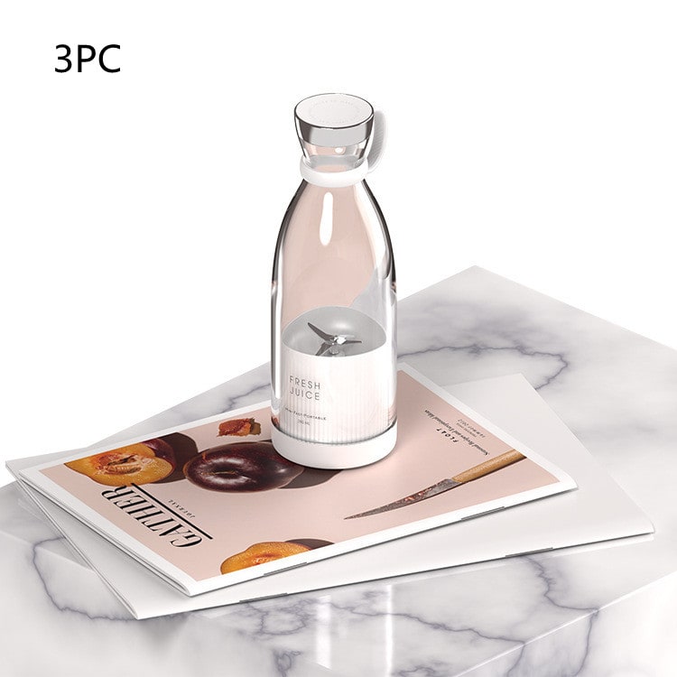 Portable Blender with Powerful Motor Stainless Steel Blades and USB Rechargeable for Smoothies