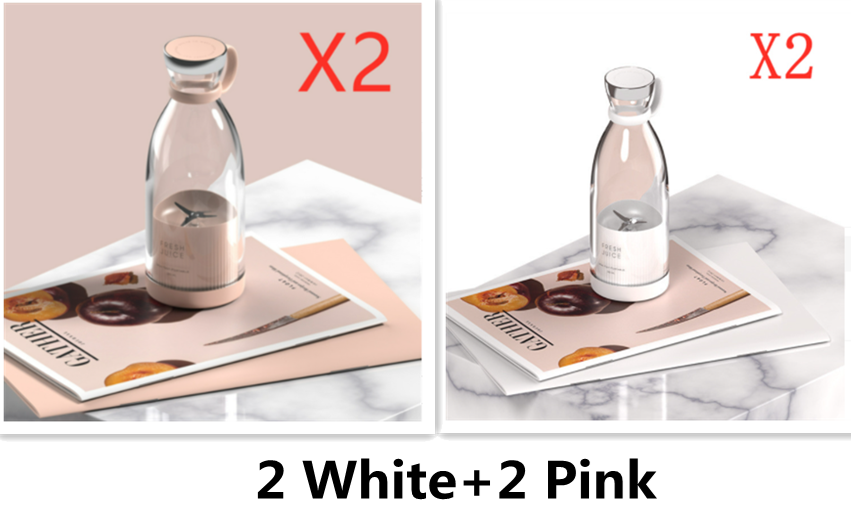 Portable Blender with Powerful Motor Stainless Steel Blades and USB Rechargeable for Smoothies
