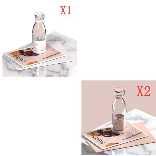 Portable Blender with Powerful Motor Stainless Steel Blades and USB Rechargeable for Smoothies