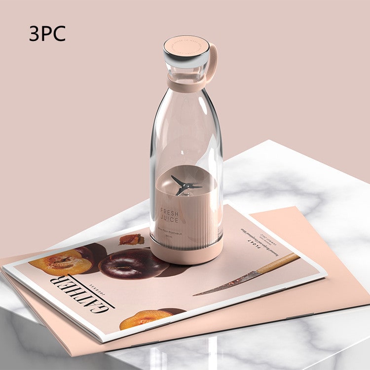 Portable Blender with Powerful Motor Stainless Steel Blades and USB Rechargeable for Smoothies