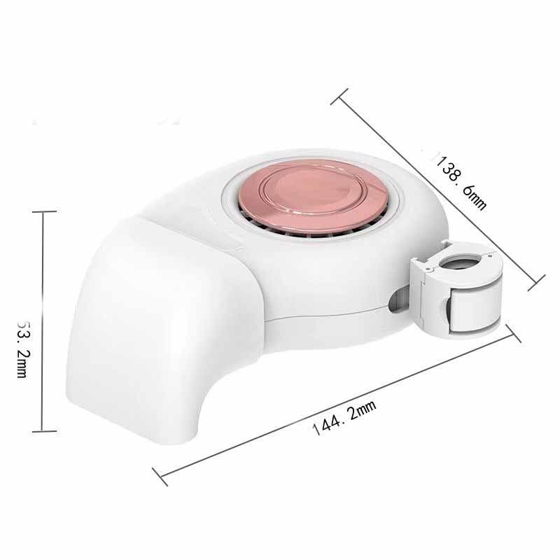 Portable Car Heater with 12 Volt Automotive Plug in Defroster Fan and Rotary Holder 12v