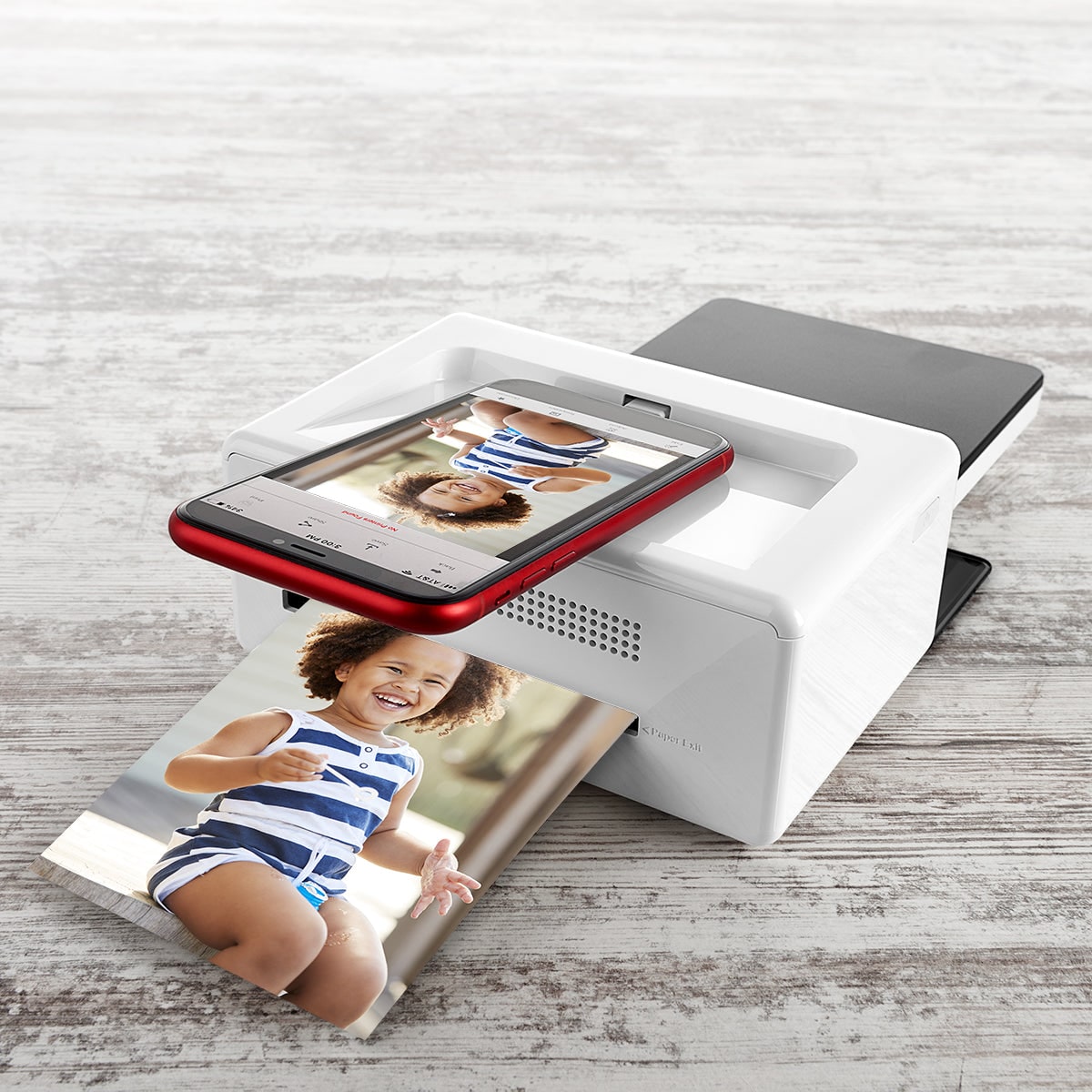 Portable Color Smartphone Instant Photo Printer Compact Wireless 4x6