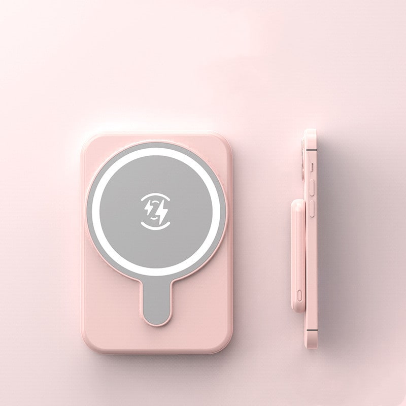 Portable Magnetic Fast Charging Power Bank with 10000mah Wireless and Slim Design Phone