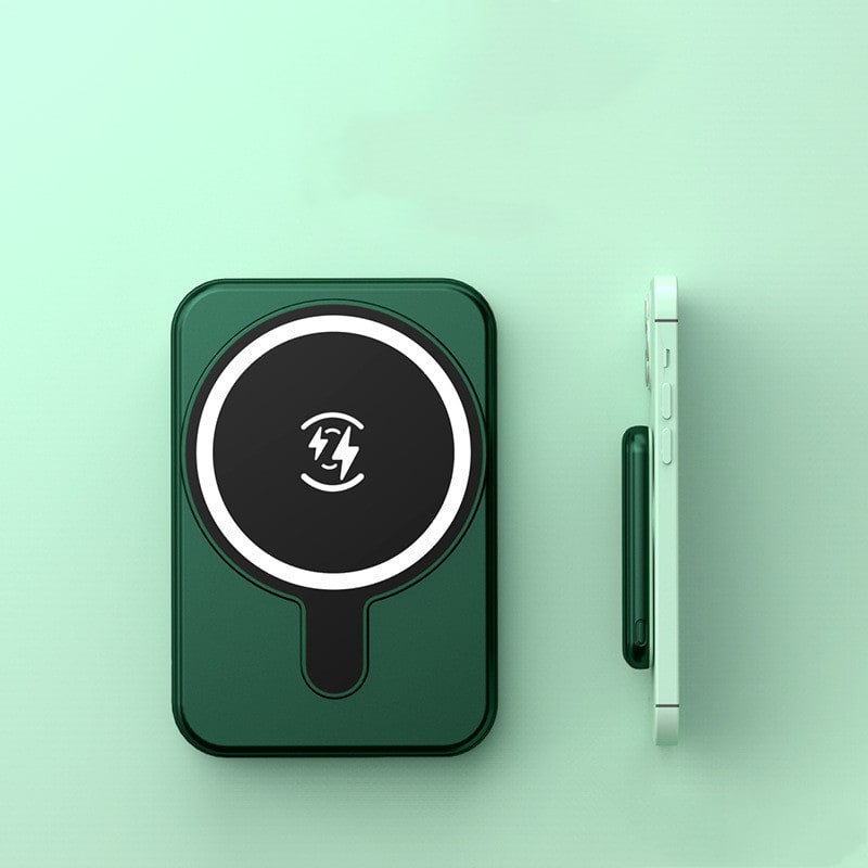 Portable Magnetic Fast Charging Power Bank with 10000mah Wireless and Slim Design Phone