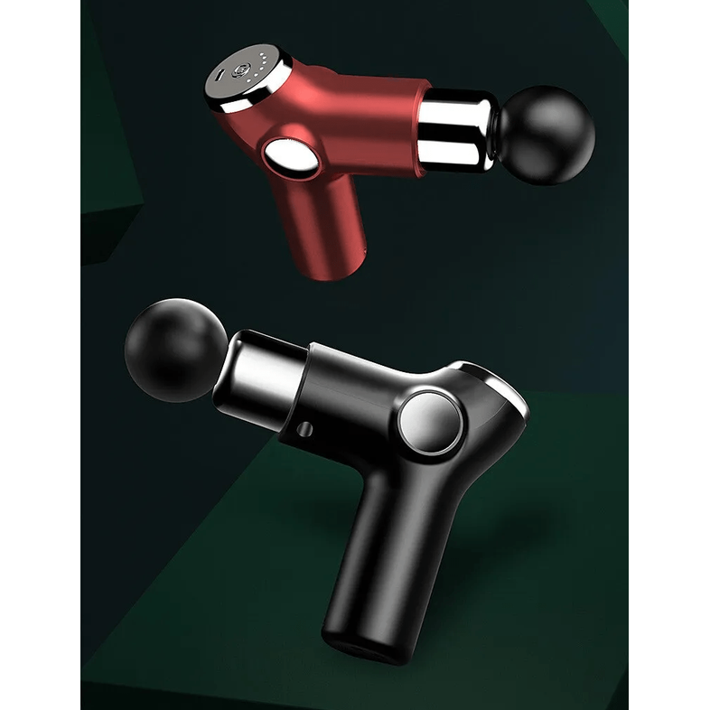 Portable Deep Tissue Handheld Massage Gun with Digital Display and Usb-C Charging Travel