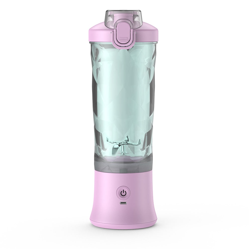 Portable Mini Blender with USB Charging 6-Blade Cordless Personal for Smoothies and Shakes