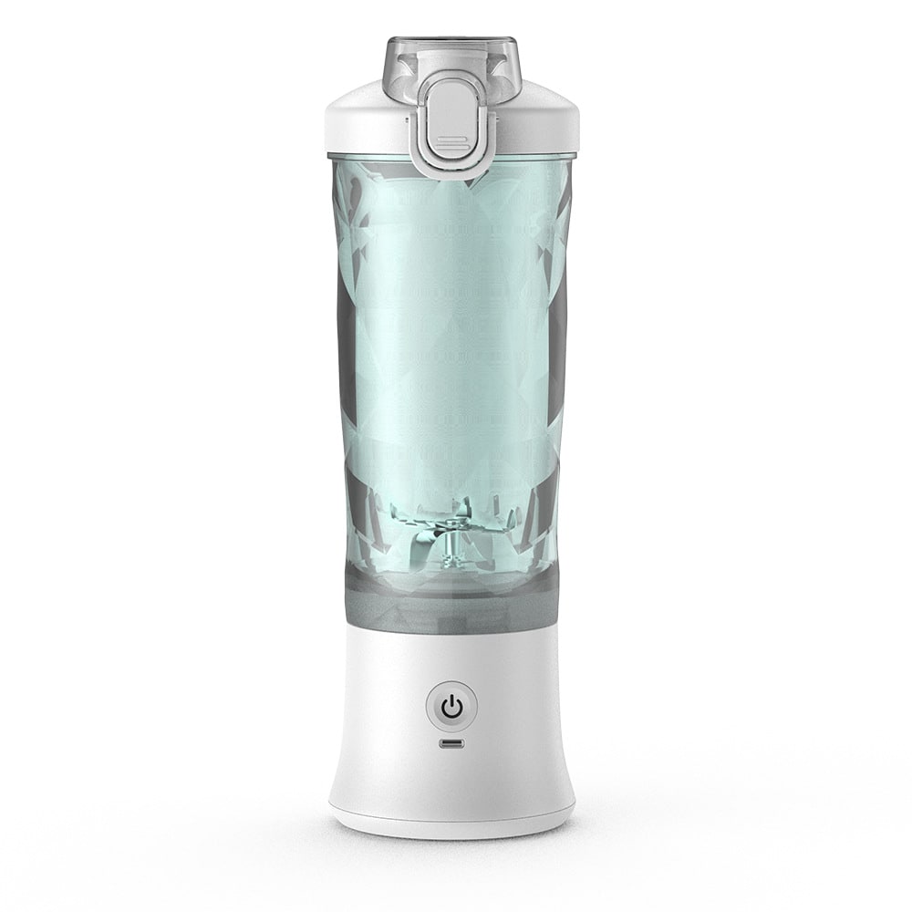 Portable Mini Blender with USB Charging 6-Blade Cordless Personal for Smoothies and Shakes