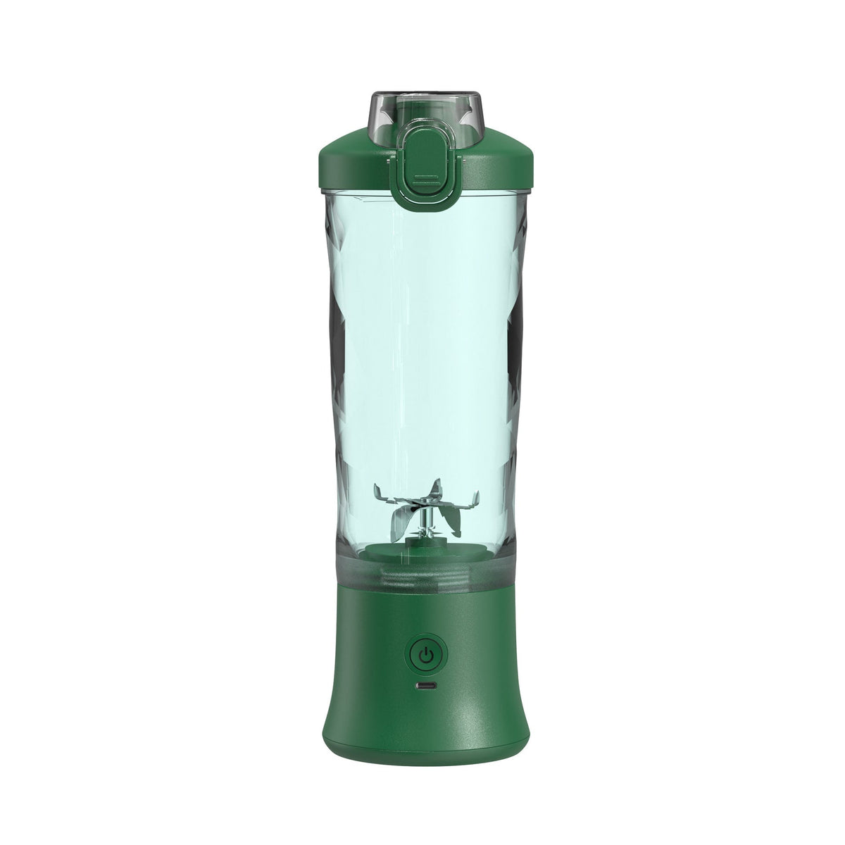 Portable Mini Blender with USB Charging 6-Blade Cordless Personal for Smoothies and Shakes
