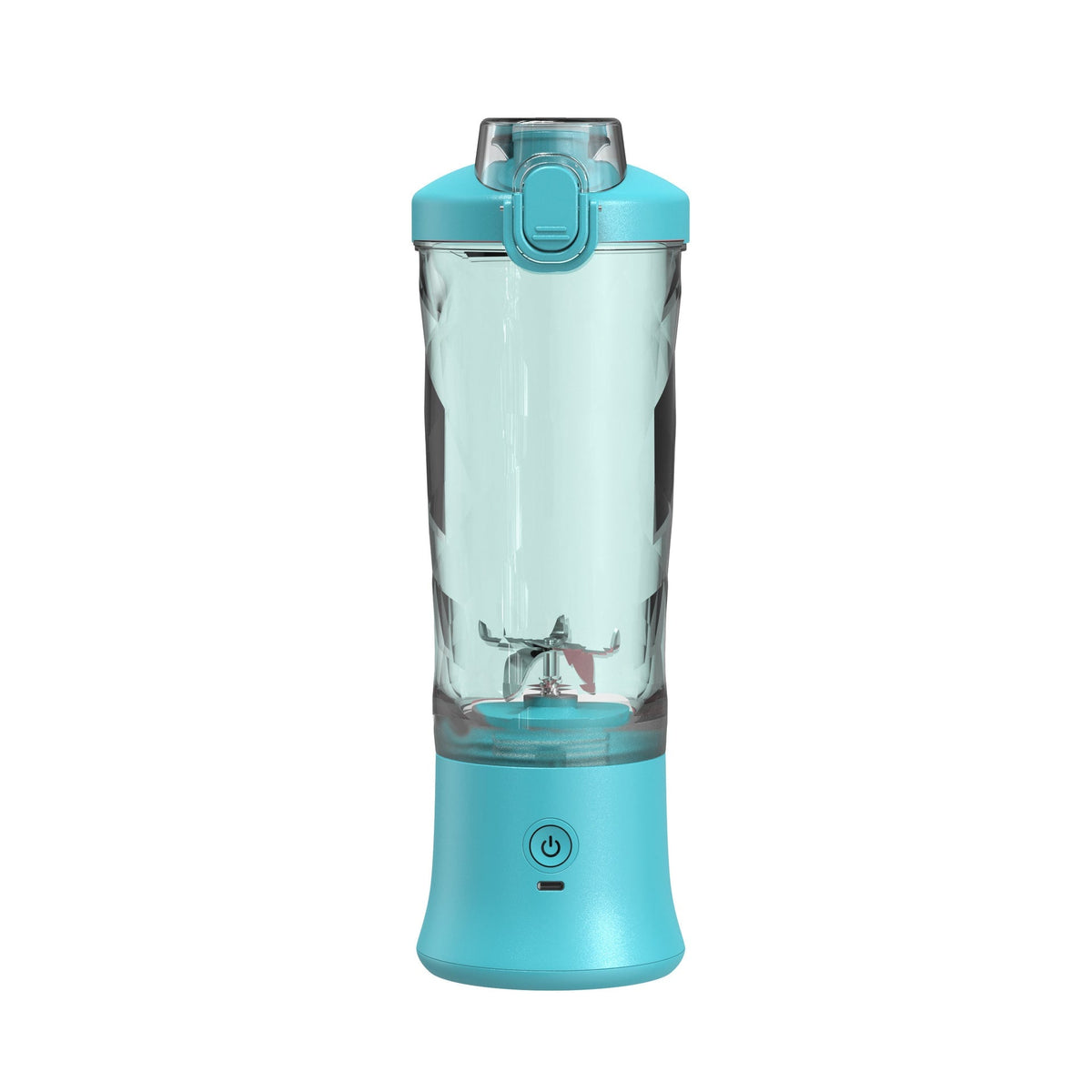 Portable Mini Blender with USB Charging 6-Blade Cordless Personal for Smoothies and Shakes