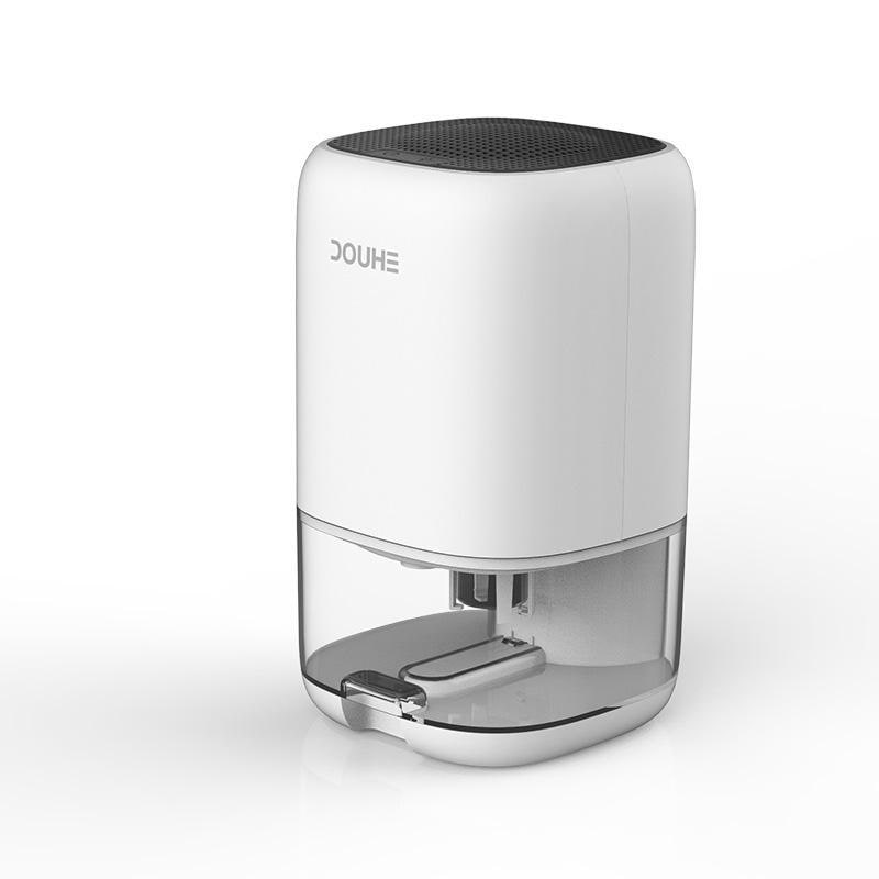 Portable Mini Dehumidifier for Basement Crawl Space Closet and Bathroom with Clear Water Tank