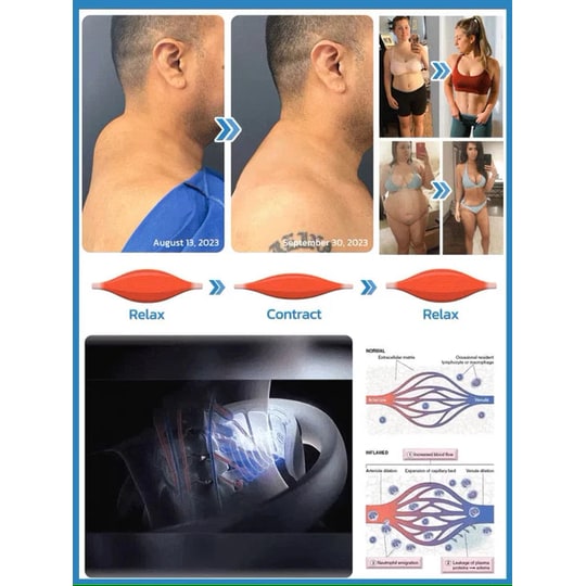 Portable Neck Massager Cordless Wireless Electric Heating Vibration Device U-shaped
