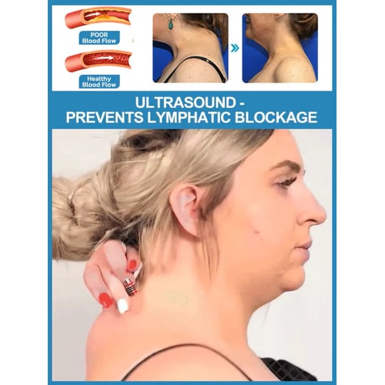 Portable Neck Massager Cordless Wireless Electric Heating Vibration Device U-shaped