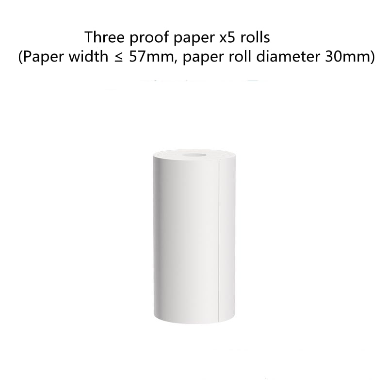 Portable Thermal Label Printer with Bluetooth Wireless Connectivity for Handheld Direct Printing