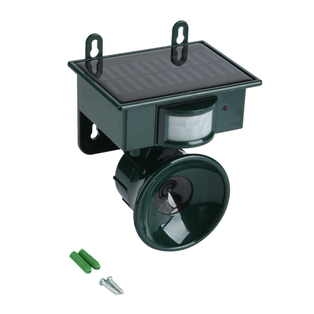 Garden Bird Deterrent Motion Sensor Pest Control with Sonic & Ultrasonic Output