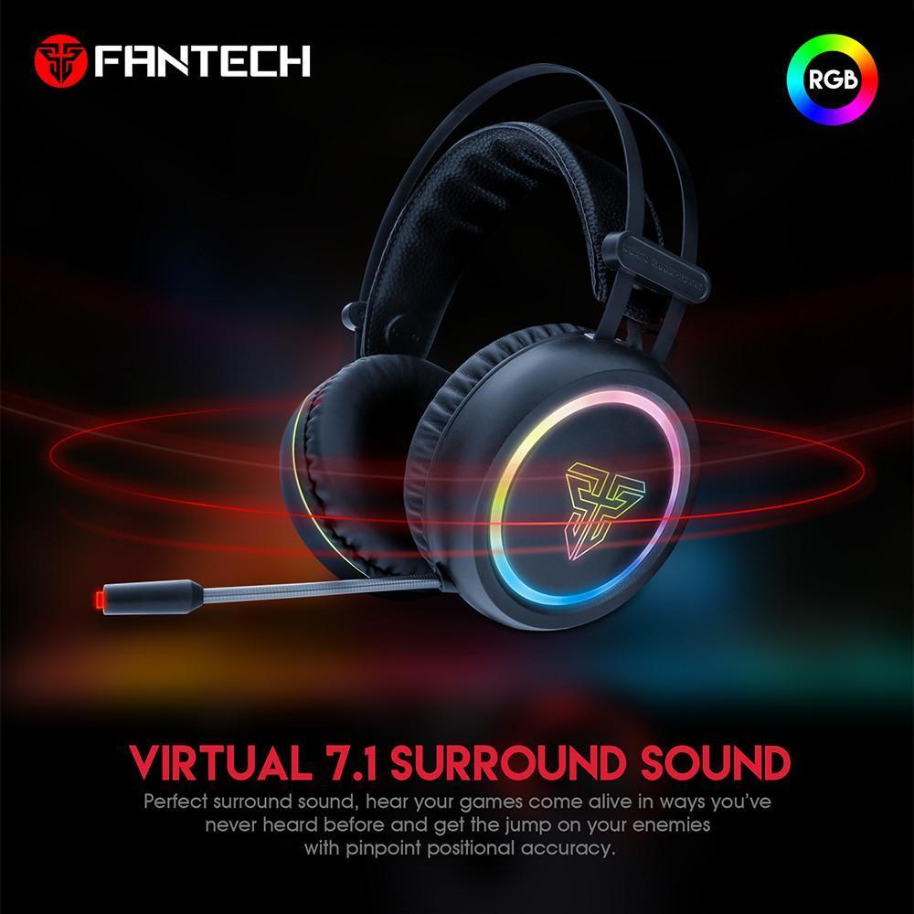 Over‑Ear Gaming Headphone with Noise‑Cancelling Mic