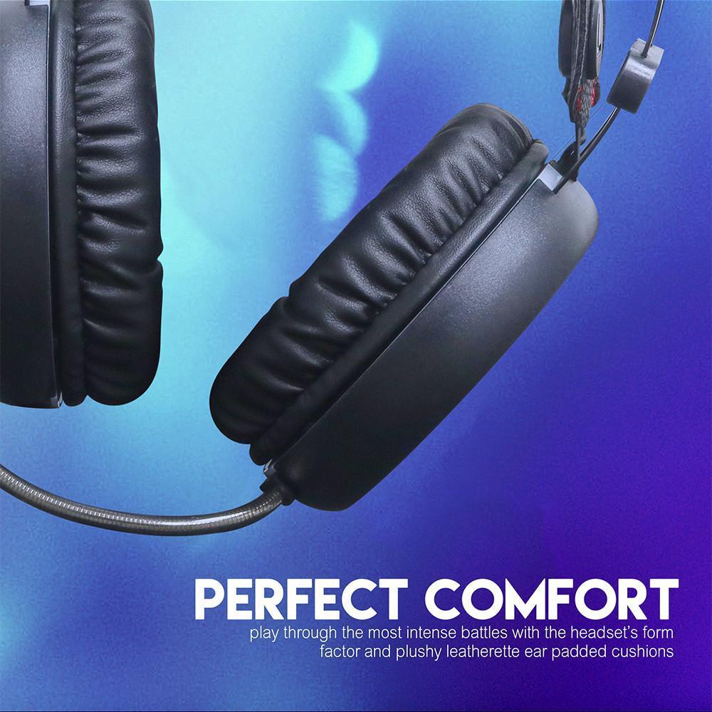 Over‑Ear Gaming Headphone with Noise‑Cancelling Mic