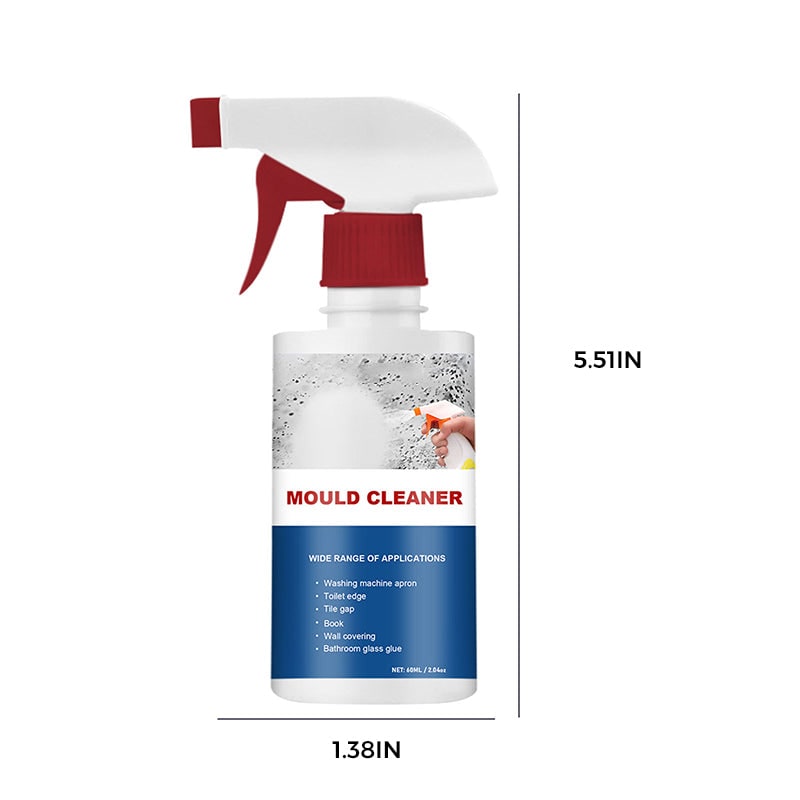 Professional Mold Remover and Mildew Spray with Fast-Acting Stain Killer Formula