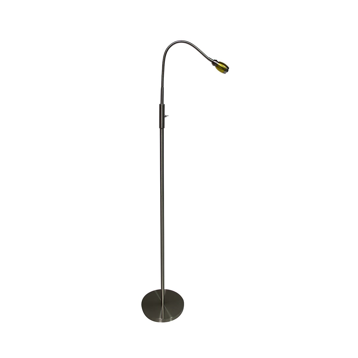 Reading Floor Lamp with Adjustable Gooseneck Arc LED Task Light and Focused Beam Bright