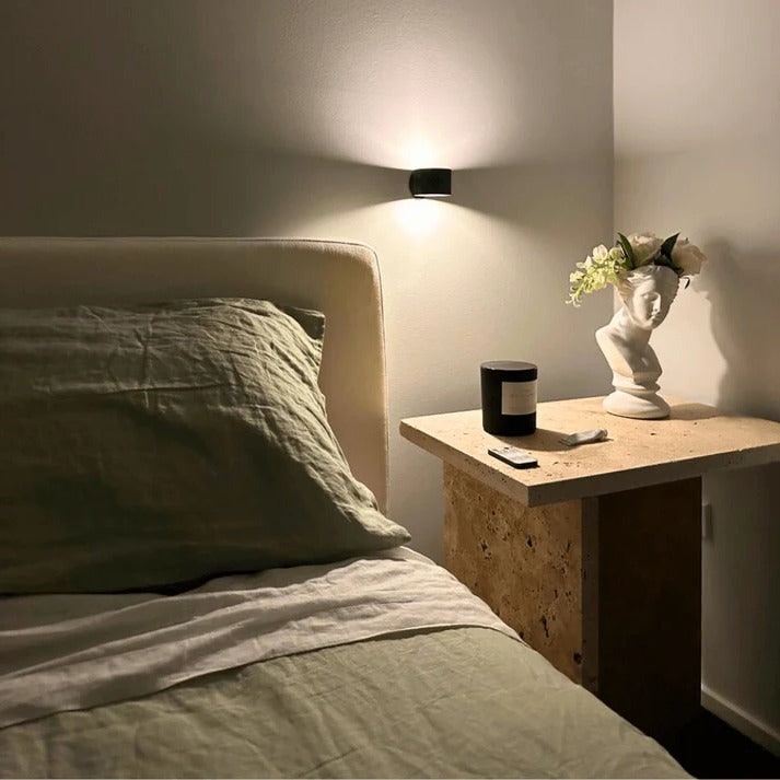 Rechargeable Wall Light and Battery Powered Sconce with Magnetic Mount and Remote Control