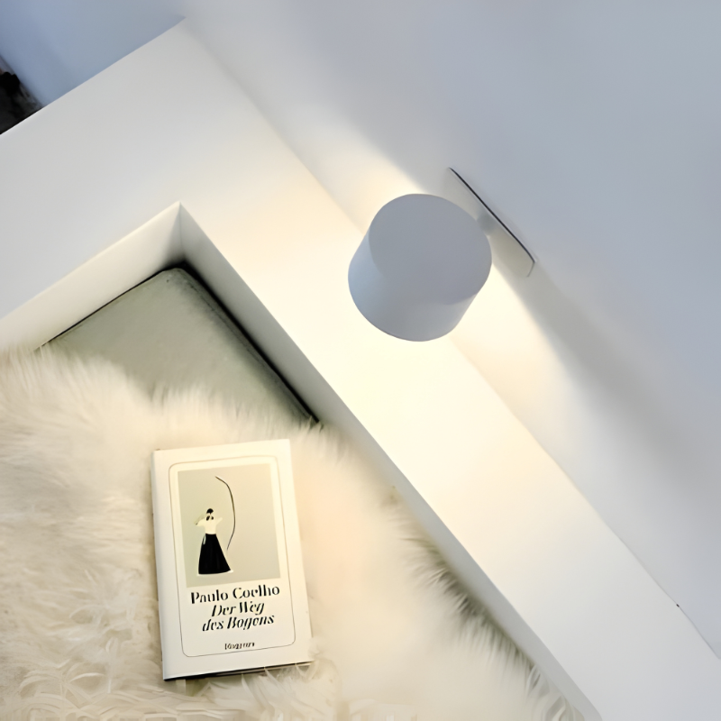 Rechargeable Wall Sconce with 360° Magnetic Mount and Wireless LED Lighting Outdoor