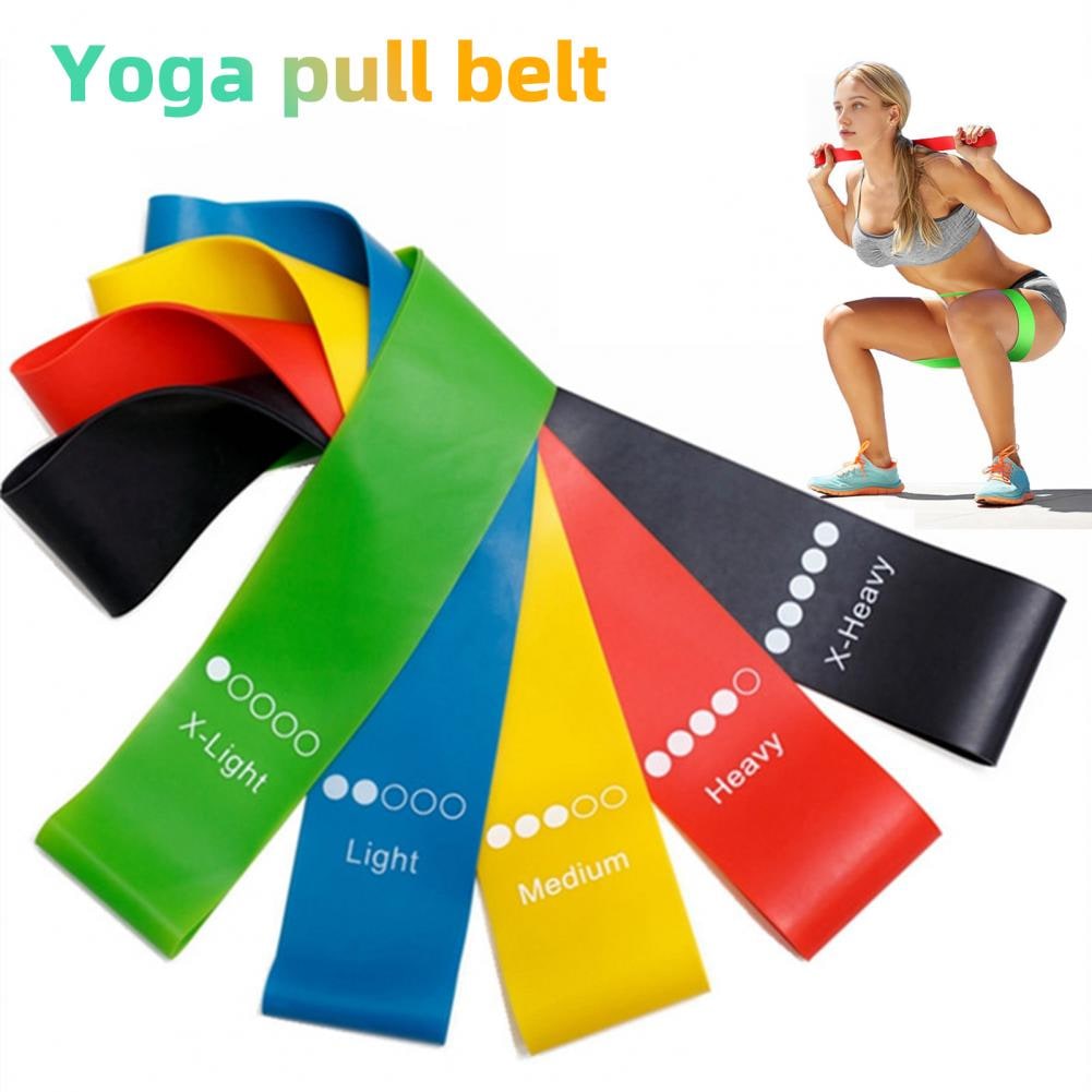 Resistance Bands with Color Code Indicators for Exercise Workout and Strength Training