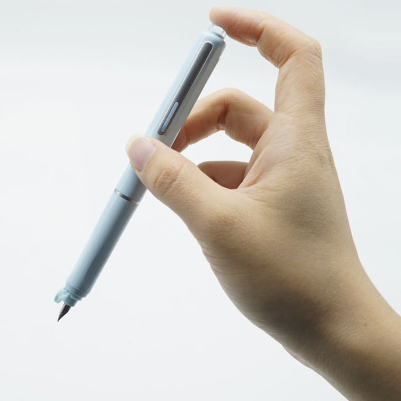 Retractable Fountain Pen with Fine Nibs Smooth Ink Flow and Pocket Clip Cartridges