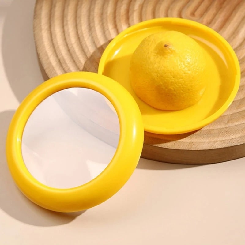 Reusable Food Savers with Silicone Stretch Lids to Reduce Waste and Cover Cut Produce