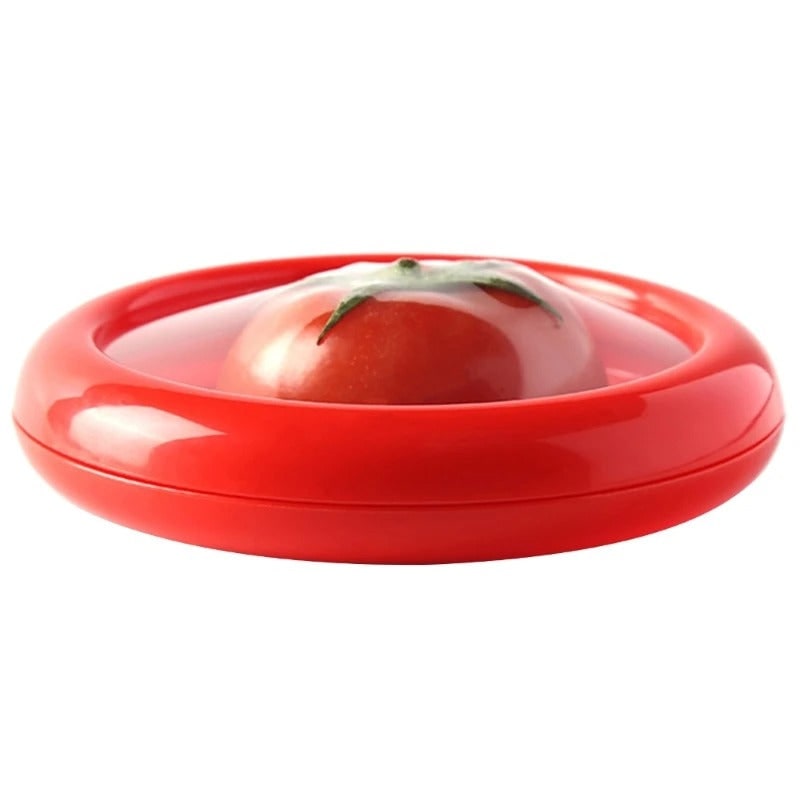 Reusable Food Savers with Silicone Stretch Lids to Reduce Waste and Cover Cut Produce