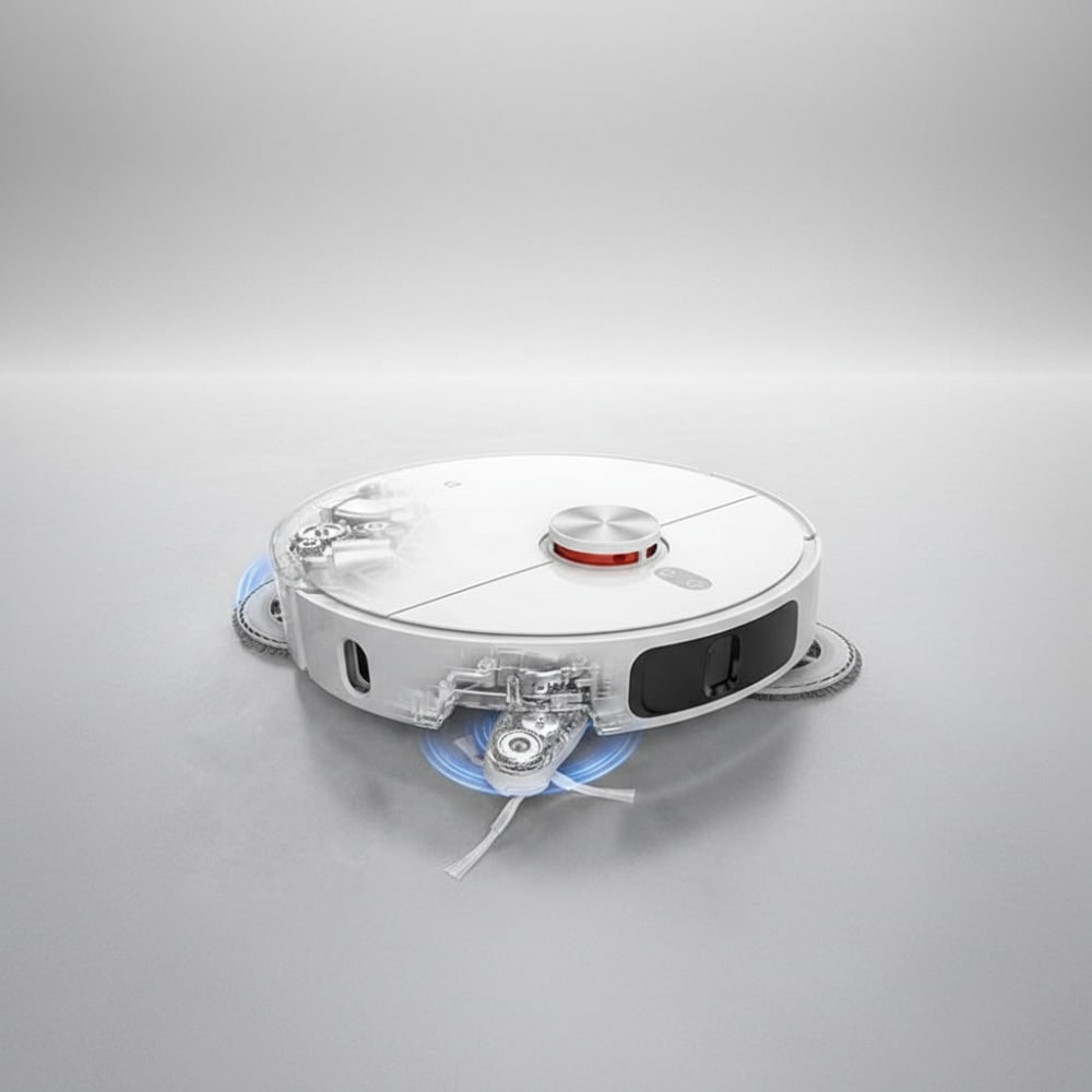 Robot Vacuum and Automatic Mop with Smart Navigation and Dual Spinning Pads