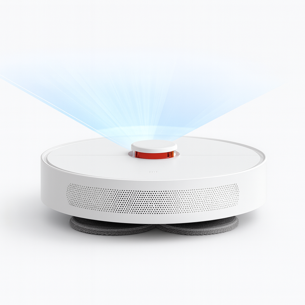 Robot Vacuum and Automatic Mop with Smart Navigation and Dual Spinning Pads
