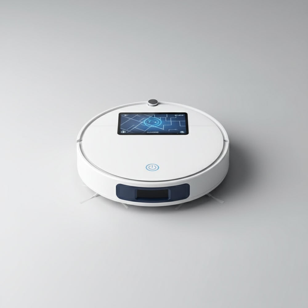 Robot Vacuum and Automatic Mop with Smart Navigation and Dual Spinning Pads
