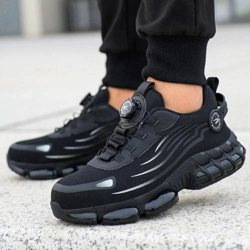 Safety Shoes Mens Sneakers Work Breathable Mesh Non Slip Outdoor Resistant