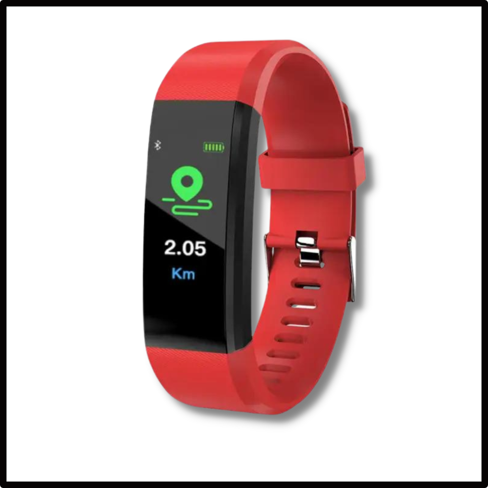 Senior Health Tracking Smartwatch with Large Display