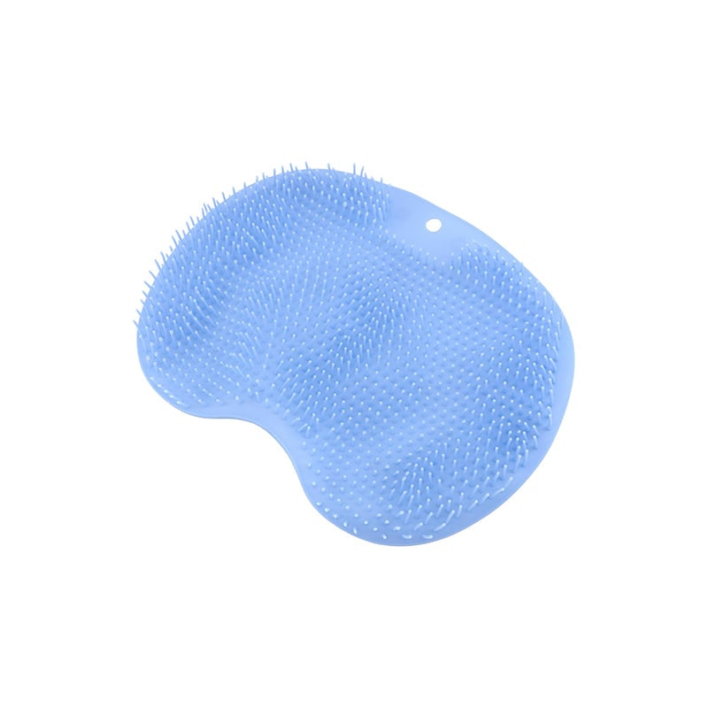Shower Foot Scrubber and Brush with Silicone Bristles and Suction Cups for Floor Cleaner