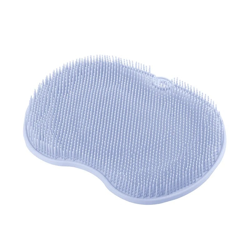 Shower Foot Scrubber and Brush with Silicone Bristles and Suction Cups for Floor Cleaner