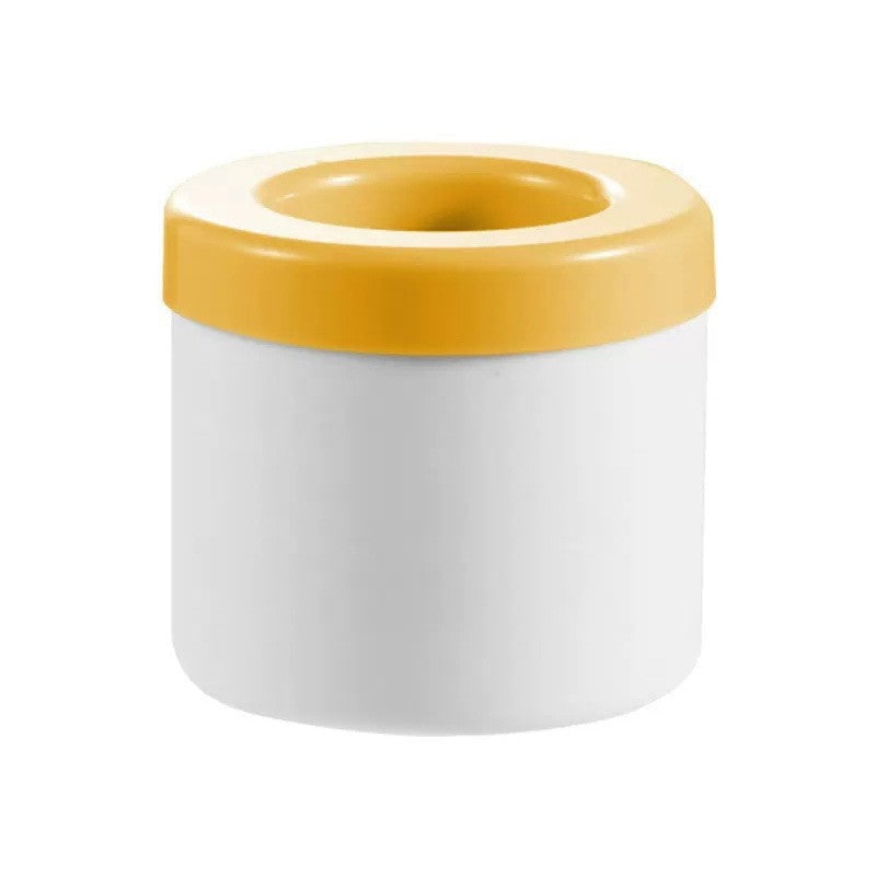 Silicone Ice Cube Maker Tray with Portable Squeezable Cup and Removable Lid