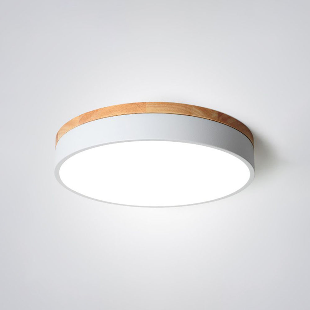 Smart Ceiling Light Round Dimmable Lighting for Modern Rooms