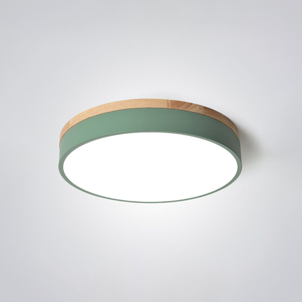 Smart Ceiling Light Round Dimmable Lighting for Modern Rooms